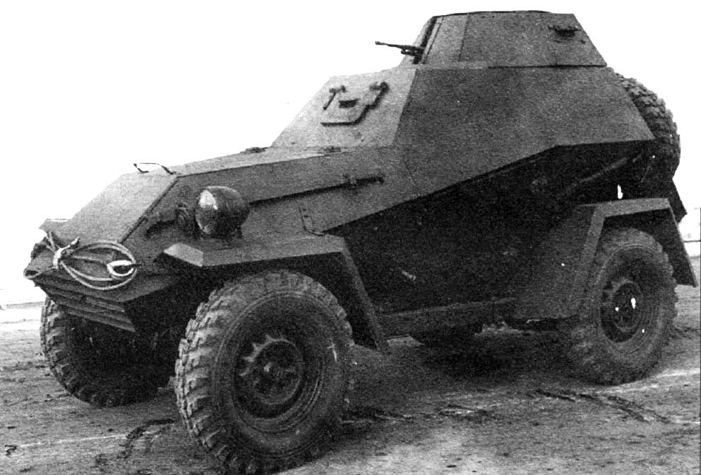 автомобили Великой Отечественной войны - БА-64