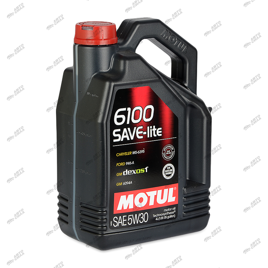 масло моторное MOTUL 6100 SAVE-LITE 5W30 4л, цена -  в Автосиле