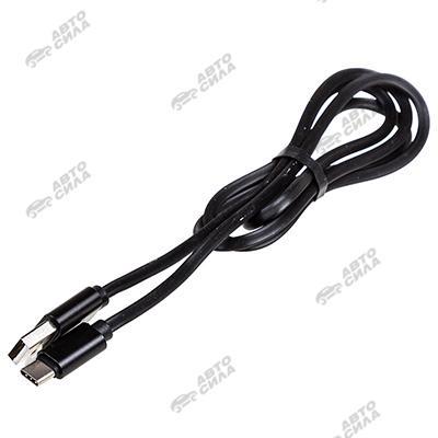 кабель USB SKYWAY Type-C 6.5А быстрая зарядка 1м Черный в коробке  S09603004