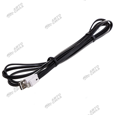 кабель USB SKYWAY Iphone/Ipad/microUSB (Lightning/microUSB) 3.0А 2м Черный в коробке S09601005