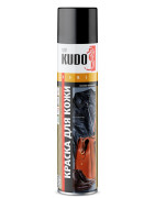 краска KUDO 400 мл  для гладкой кожи коричневая KU-5242 