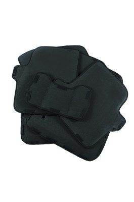 коврики салона Carpetelli Ford FOCUS 3 2011-2019 комплект EVA ромб черный кант черный