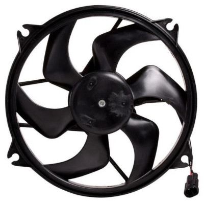 электровентилятор охлаждения LUZAR для а/м Peugeot 307 (00-)/308 (07-)/Citroen C4 (04-) (с кожухом) (LFK 20308)