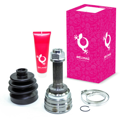 ШРУС БелМаг Daewoo Matiz (98-12) ABS- наружн. (ОЕМ 96273570) BM.OCJ.032