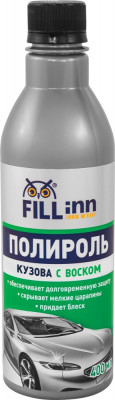 полироль кузова FILL INN с воском карнаубы 400 мл FL046