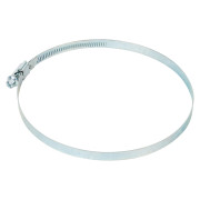 хомут червячный усиленный AIRLINE 120-140/9мм, W1 оцинк, 1 шт. AHCG016