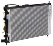 блок охлаждения LUZAR (радиатор+конденсор+вентилятор) для а/м Hyundai Solaris (10-)/KIA Rio (10-) MT (LRK 08L4)