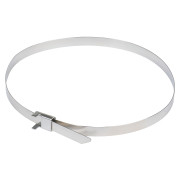 хомут ШРУСа AIRLINE ленточный L350/6,4мм (фас. 10 шт.), зажим, W4(304 нерж.) ACTD001