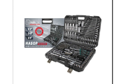 набор инстр. LION TOOLS универсальный 216+3 предм. 1/4", 3/8" и 1/2"DR в кейсе арт.LNB-216+3PROF