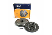 комплект сцепления HOLA для а/м SKODA Octavia (1U) 1.6; VW Golf IV 1.6, 2.0; SEAT Leon (1M1) 1.6; AUDI A3 (8L1) 1.6 без подшип. серия DTC CH01-033