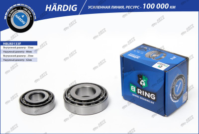 подшипник ступицы B-RING для а/м ГАЗель передний (ком-т 2 шт.) HÄRDIG HBLK0133F