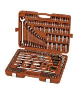 набор инстр. OMBRA универсальный 216 предметов, 1/4", 3/8" и 1/2"DR в кейсе арт.OMT216S