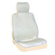 чехлы сиденья меховые искусственные мутон 2 предм.  SKYWAY ARCTIC Белый 1074