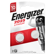 Батарейка Energizer Miniatures Lithium CR 2025 FSB2 3V 2 шт