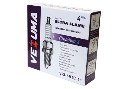 свечи VEZUMA для а/м LEXUS / TOYOTA (упак. 4 шт.) "Premium X" арт. VKH6RTC-11