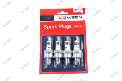 свечи WEEN для а/м ГАЗ, Соболь, Волга дв. ЗМЗ 402 (блист. 4 шт.) 121-1382