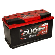 аккумулятор DUO POWER EFB 90 А/ч 850A (353х175х190) 6СТ-90 LЗ