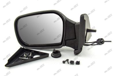 зеркало АРОКИ наруж. заднего вида для а/м 21214 НИВА механ. левое с уголком (матовый корпус)