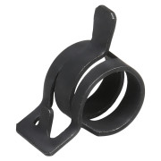 хомут пружинный AIRLINE 15 (14-16,5/12мм), мин.14,7мм, самозажимной, хром-цинк(dacromet),черный (фас. 50шт) ADSH003