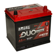 аккумулятор DUO POWER EFB Asia 65 А/ч 520A обр. п. (232х175х225) 6СТ-65VLЗ/75D23L