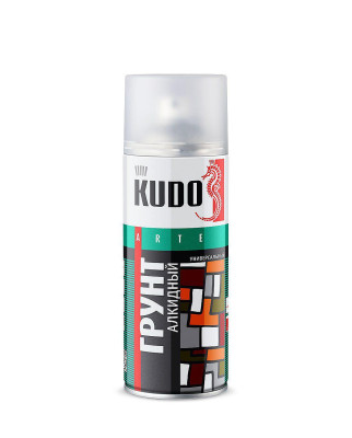 грунт KUDO 520 мл универсальный алкидный красно-коричневый KU-2002