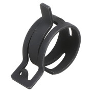 хомут пружинный AIRLINE 23 (21-24,7/12мм), мин.22,3мм, самозажимной, хром-цинк(dacromet),черный (фас. 50шт) ADSH011