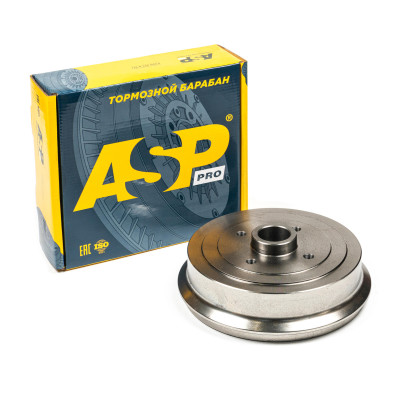 барабан тормозной ASP CHEVROLET LANOS (со ступицей) чугунный, 380101