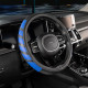оплетка SKYWAY Combo-2 M Черно/Синяя экокожа S01102065