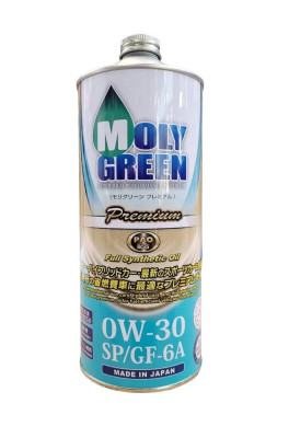 масло  моторное MOLY GREEN PREMIUM 0W-30 SP/GF-6 1 л. 0470184