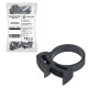 хомут силовой зубчатый замок AIRLINE 22-26/7 мм пластик (ПА66) черный (фас. 50 шт) ADHC002