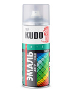 краска акриловая KUDO 520 мл универсальная satin RAL 9003 белая KU-0A9003