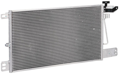 радиатор кондиционера (конденсер) LUZAR для а/м Scania (P,G,R-series) (04-) LRAC 2804