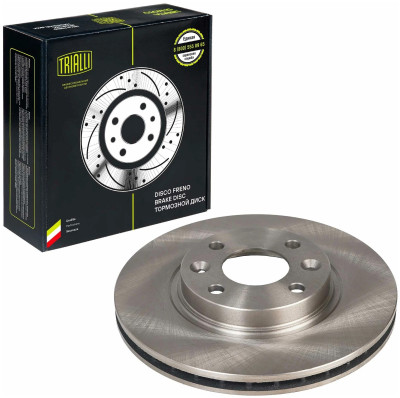 диск тормозной TRIALLI для а/м Renault Logan II (13-)/Sandero II (14-)/Clio IV (12-) перед. d=258 DF 095116