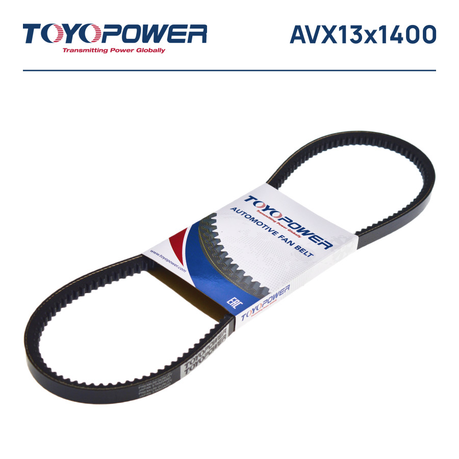 Купить ремень TOYOPOWER клиновой AVX13x1400 для а/м ГАЗ 66/ПАЗ 3205 (змз.  513) - Ремни генератора