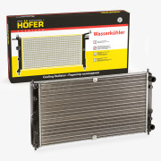 радиатор алюминиевый HOFER для а/м 2123 HF 708 417
