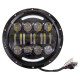 фара светодиодная SKYWAY OFF ROAD LADA Niva 177*177*90 мм круглая 12V/24V 40W 6000К 16 диодов Б+Ж  S07201082