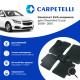 коврики салона Carpetelli Chevrolet CRUZE 2009-2015 комплект EVA ромб черный кант черный