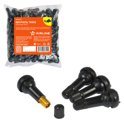 вентиль для б/к шин AIRLINE TR413, (в уп.100 шт.) ATRV413