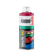 краска KUDO 520 мл для металлочерепицы RAL 8017 шоколадно-коричневый KU-08017R