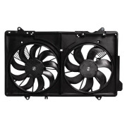 электровентилятор охлаждения LUZAR для а/м Mazda CX-5 (12-) 2.0i/2.5i (2 вент.) (c кожухом) LFK 25CX