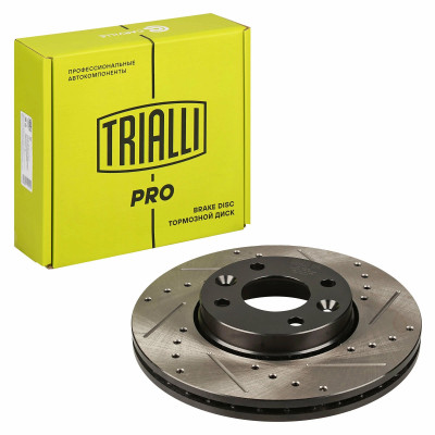 диск тормозной TRIALLI Lada Vesta (15-) d=260 Superiore передний (OEM 8450031577) DF 0951s