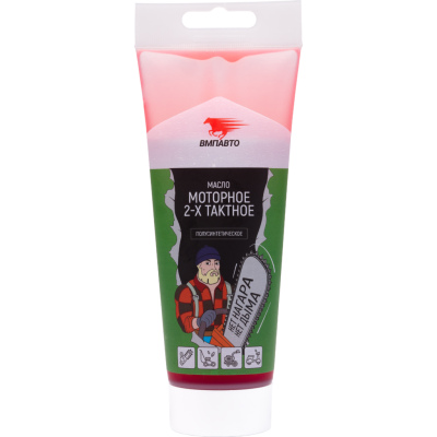 масло моторное ВМПАВТО 2T для МОТО техники п/синт. в тубе 200мл 9208