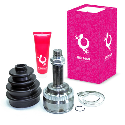 ШРУС БелМаг Toyota Corolla (E12 01-07); Avensis (T25 03-08) ABS+ наружн. (ОЕМ 4346009601) BM.OCJ.020