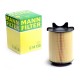 Фильтр воздушный MANN VAG GOLF 5/6/PASSAT/TOURAN/JETTA/OCTAVIA/A3 1.2T-2.0 03- C14130 ( OEM 1F0129620)