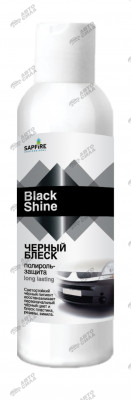 полироль-восстановитель цвета SAPFIRE "Черный Блеск" 300 мл SPK-0705