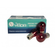 лампа Nord YADA PR21W 12V BAW15s (красная) (габарит - стоп-сигнал) 902501