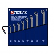 набор ключей накидных THORVIK 75° в сумке 6-27 мм, 8 предметов ORWS008 (052019)