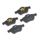 Колодки LYNX(RENAULT Clio 2.0 06>/Megane 1.4-2.0D 02>/Scenic 1.4-1.9D 03>) передние, BD-6315