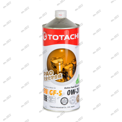масло моторное TOTACHI Extra Fuel Fully Synthetic SN 0W-20 1л