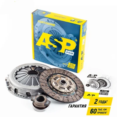 комплект сцепления ASP для а/м ГАЗ дв. 402,405,406 арт. 7240001